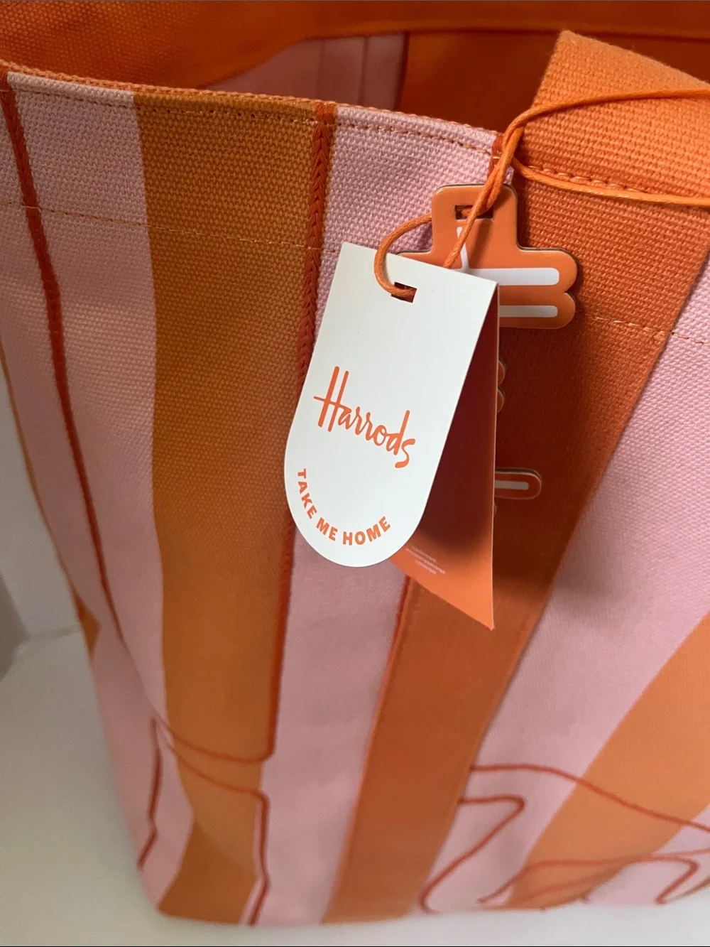 Harrods bold striped